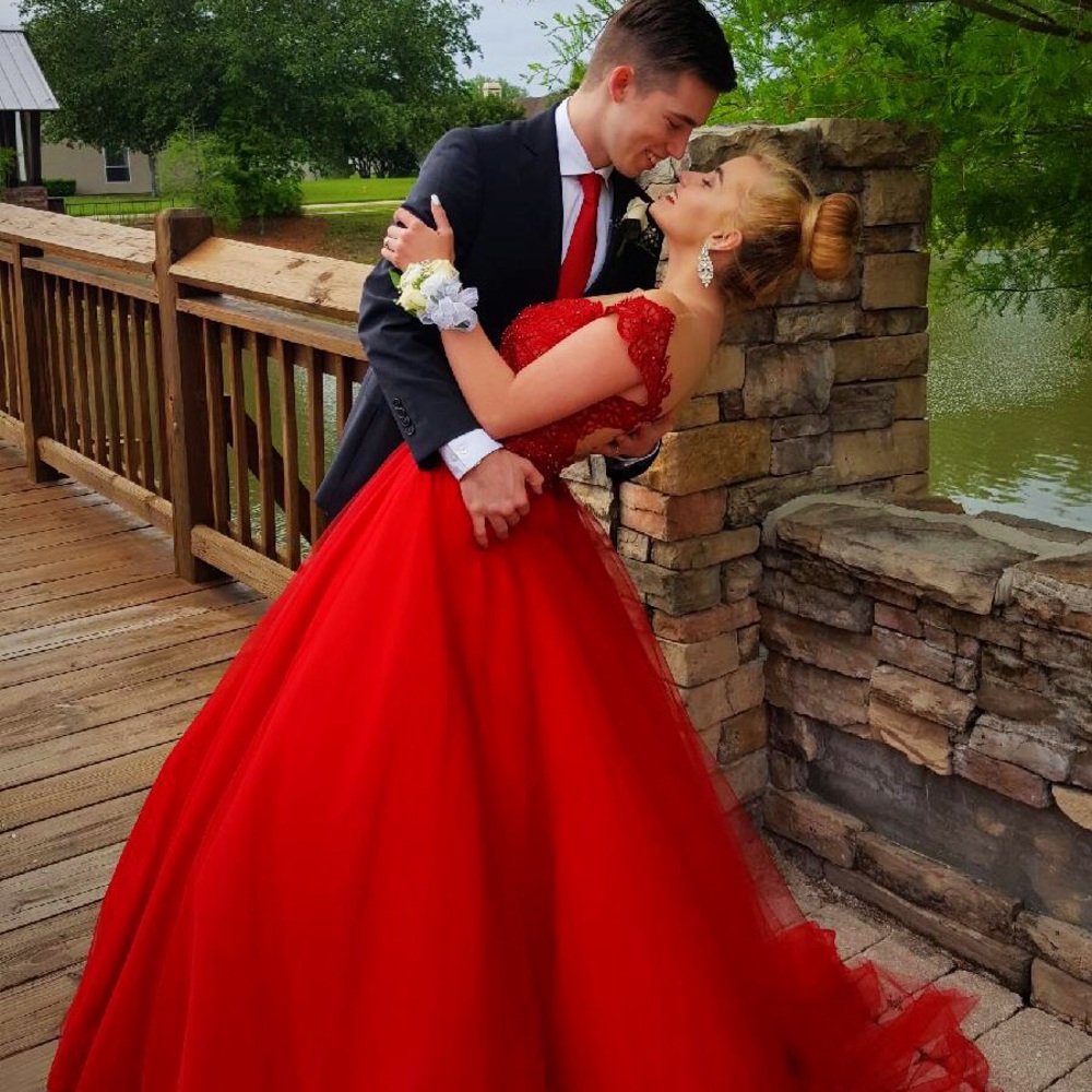 Designer prom gown